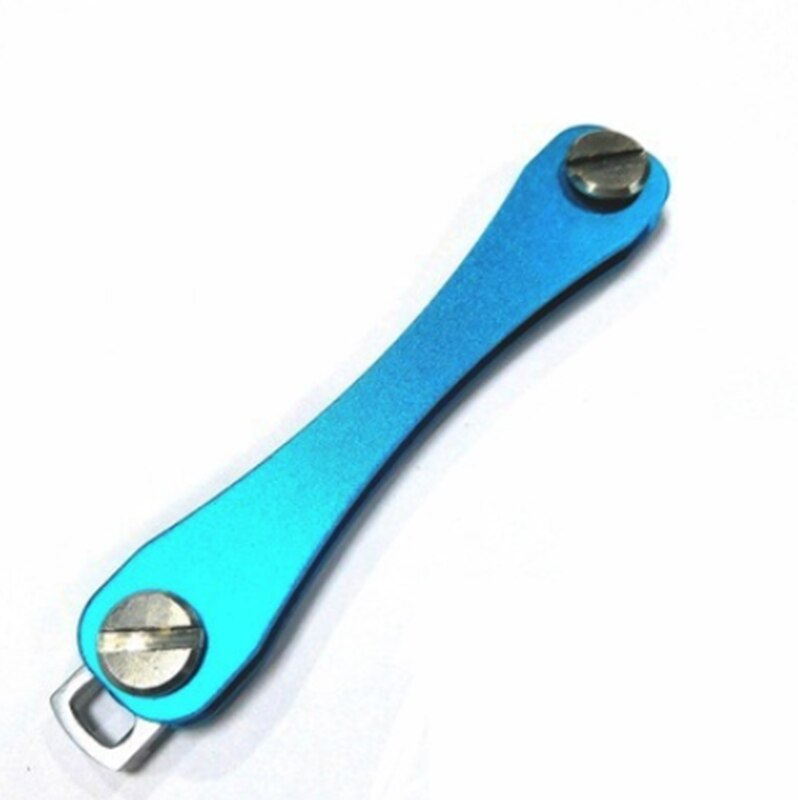Compact Key Holder Pocket Key Wallet Smart keychain Key Ring Wallets Portable Compact Aluminum key clip Multi-functional Smart Clip