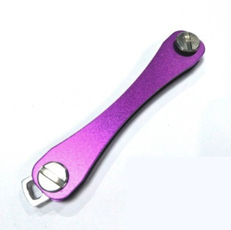 Compact Key Holder Pocket Key Wallet Smart keychain Key Ring Wallets Portable Compact Aluminum key clip Multi-functional Smart Clip