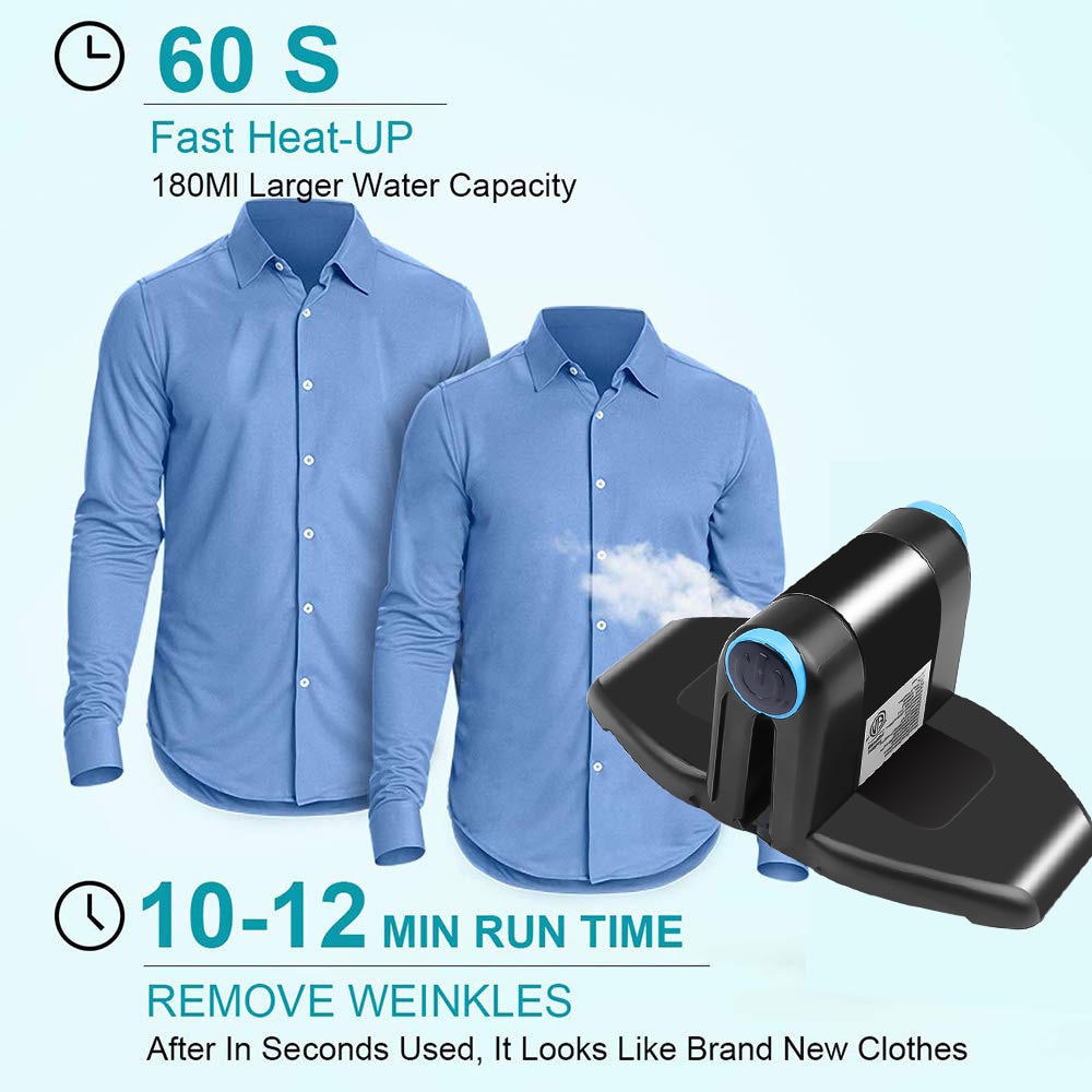Folding Portable Iron Compact Touchup And Perfect Foldable Travel Iron Fordable Mini Iron For Collar Sleeve