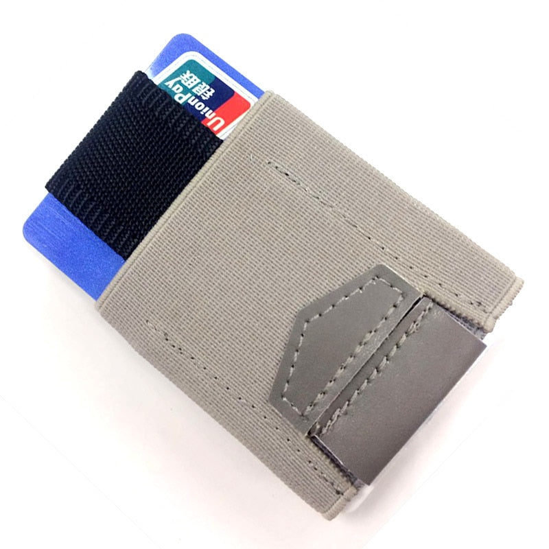 Minimalist Wallet Credit Card Holder Mini Small Business ID Card Holder Organizer Badge Porte Carte Slim Wallet Men Women