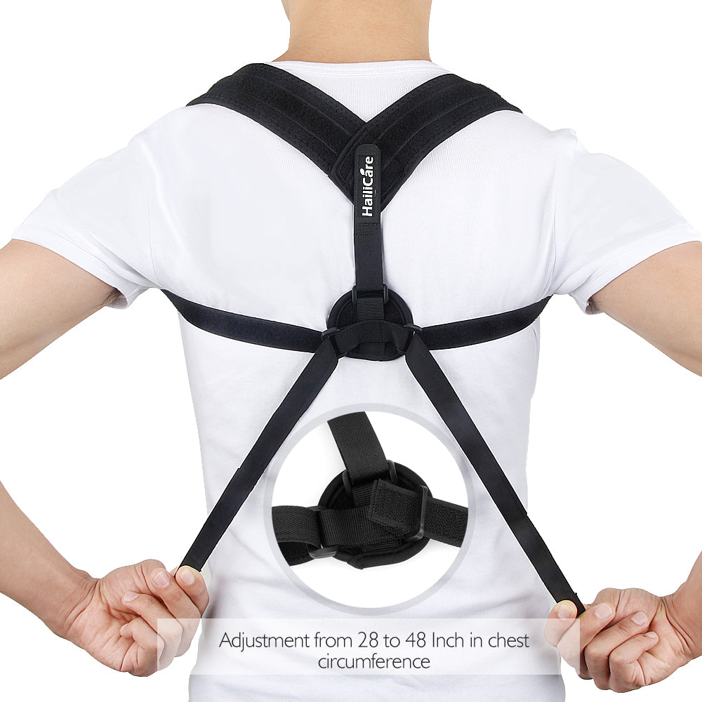 Upper Back Posture Corrector Clavicle Support Belt Back Slouching Corrective Posture Correction Spine Braces Supports Health